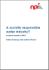 Featured Publication - A socially responsible water industry? A case to answer in 2015