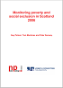 Featured Publication - Monitoring Poverty and Social Exclusion in Scotland 2006